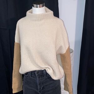 Colorblock sweater